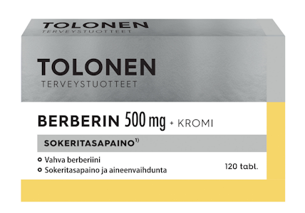 Tolonen 120tabl Berberin kromi