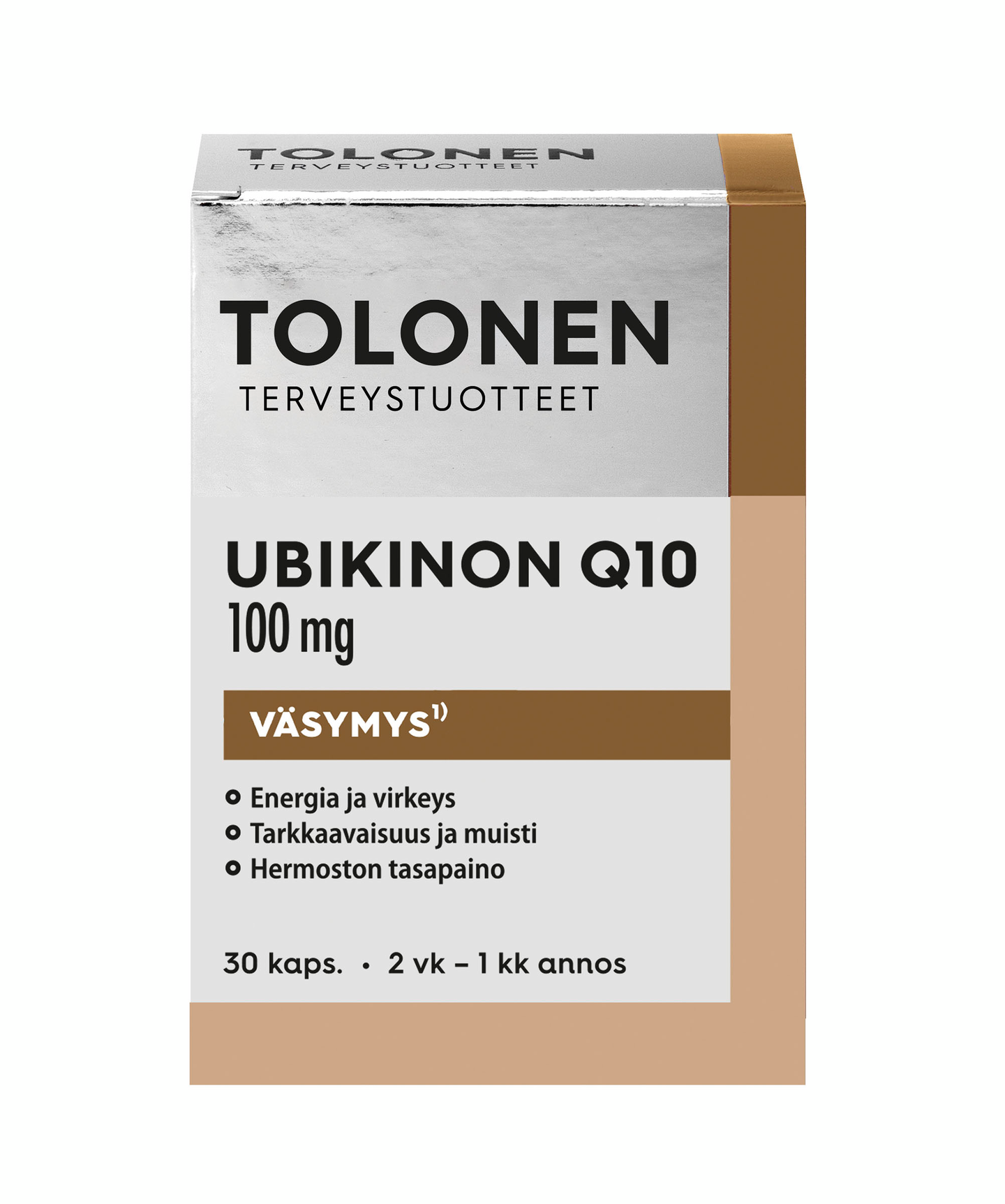 Tolonen ubikinon 100mg 30kaps