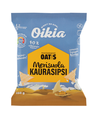 Oikia Oatis kauranaksu 150g merisuola