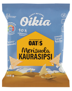 Oikia Oatis kauranaksu 150g merisuola