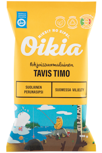 Oikia Tavis Timo Perunalastut suola 100g