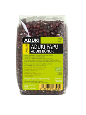 Aduki Adukipapu 500g luomu