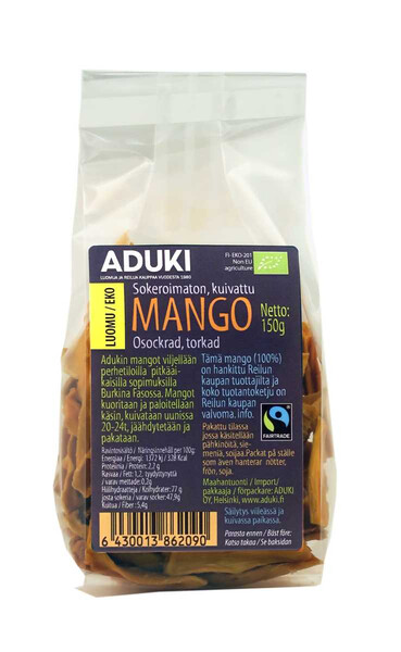 Aduki Mango 150g Luomu