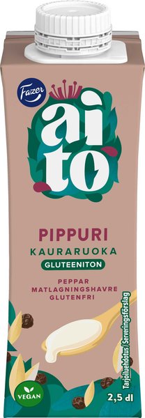 Fazer Aito kauraruoka 250ml pippuri