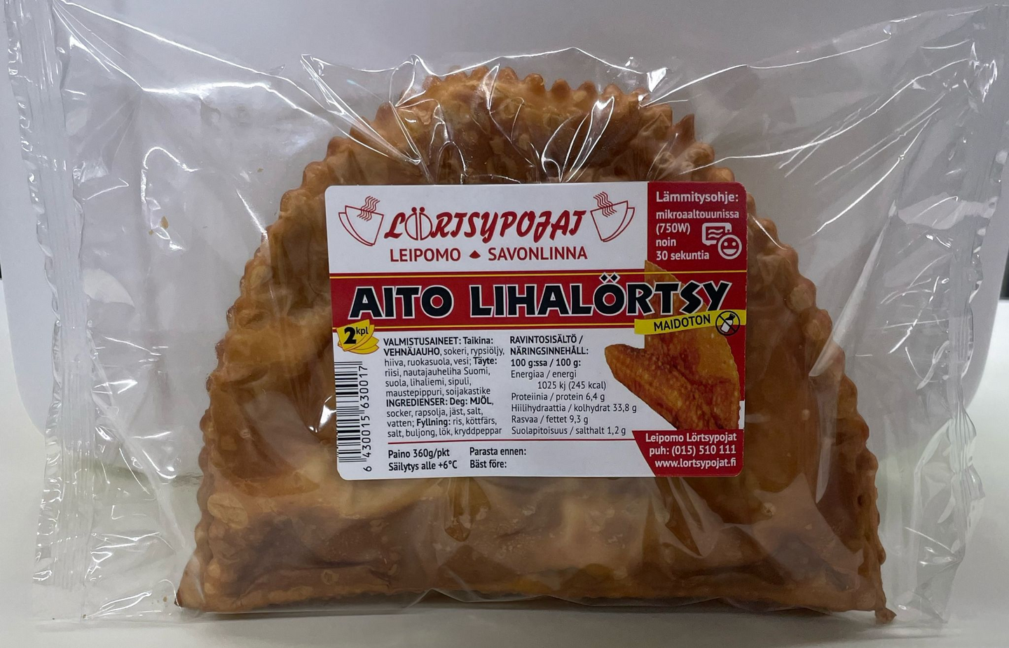 Lörtsypojat lihalörtsy 2kpl 360g