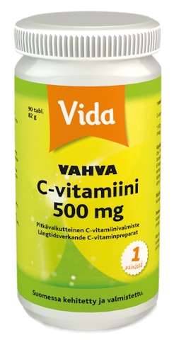 Vida C-vitamiini pitkävaikutteinen 90tabl 82g