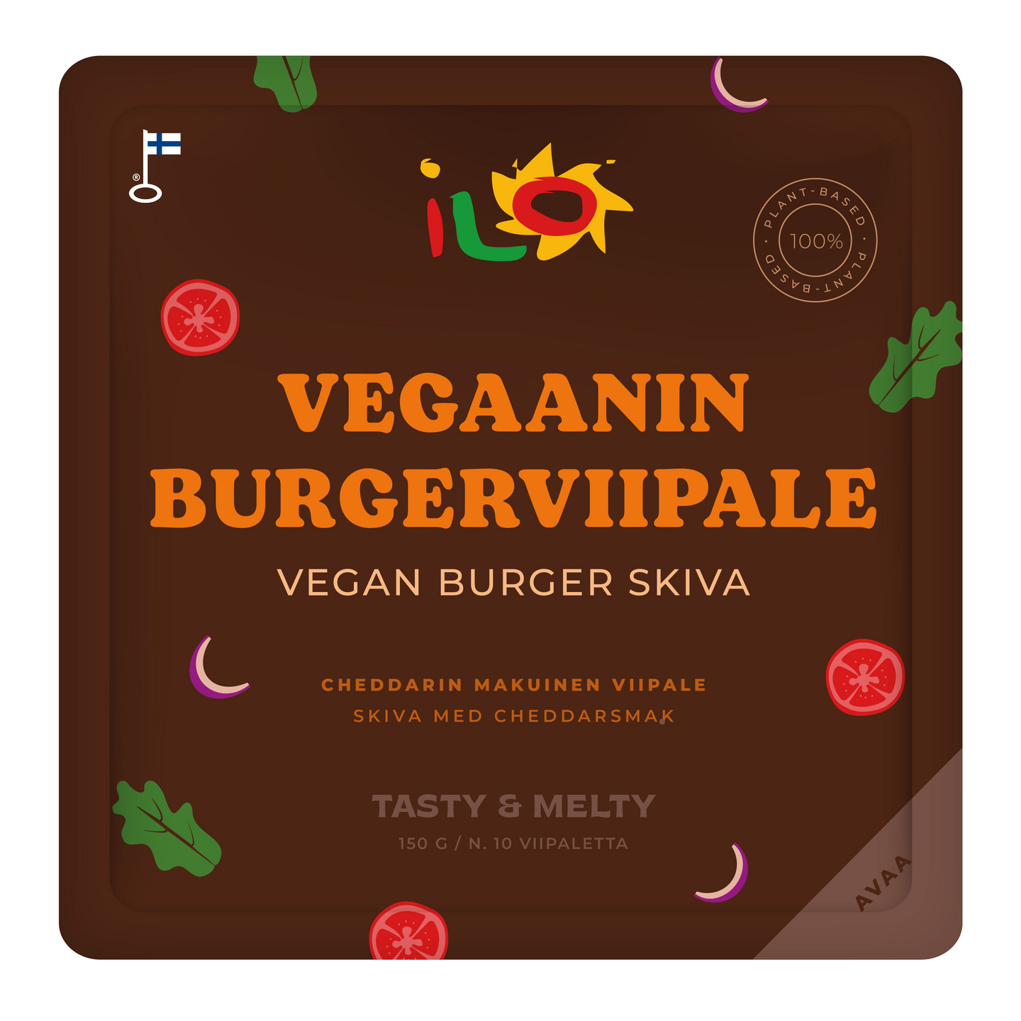 Ilo vegaanin Burgerviipaleet 150g