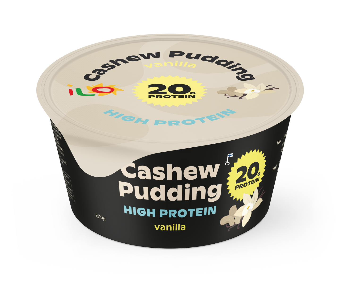 Ilo Cashew pudding high protein vanilla 200g