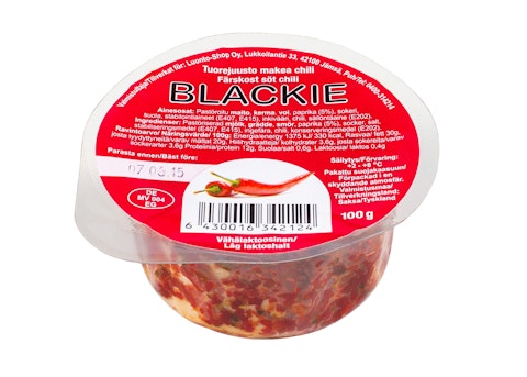 Blackie 100g Tuorejuusto makea chili