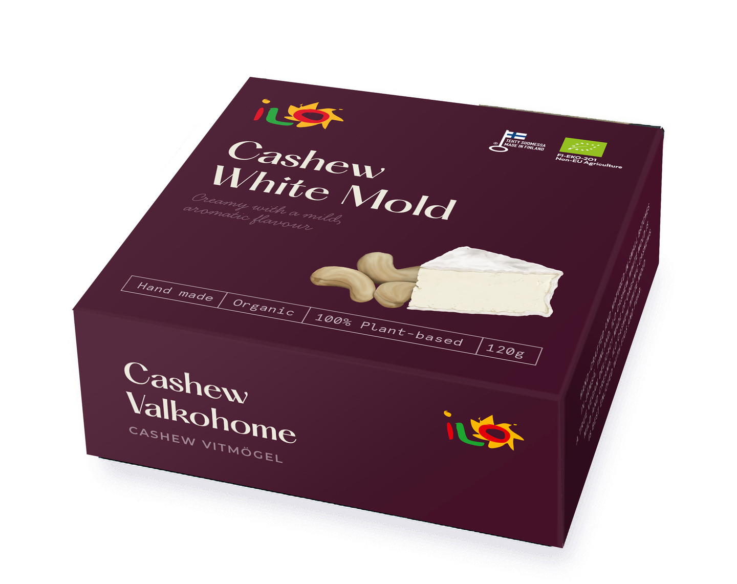 ILO Cashew Valkohome 120g