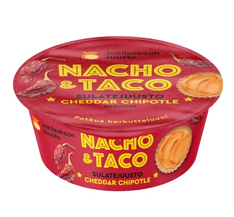 Nacho&Taco sulatejuusto cheddar 150g