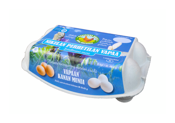 Munatukku Nikulan Vapaa kananmuna M8 464g