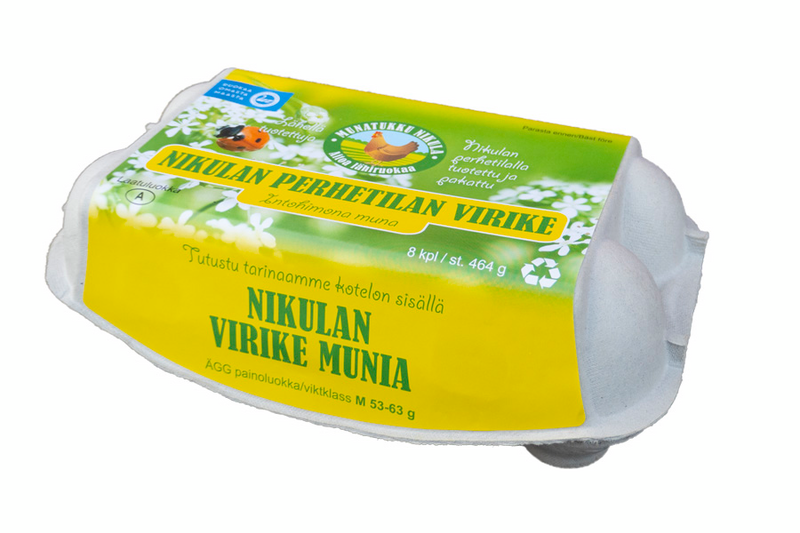 Munatukku Nikulan Virike kananmuna M8 464g