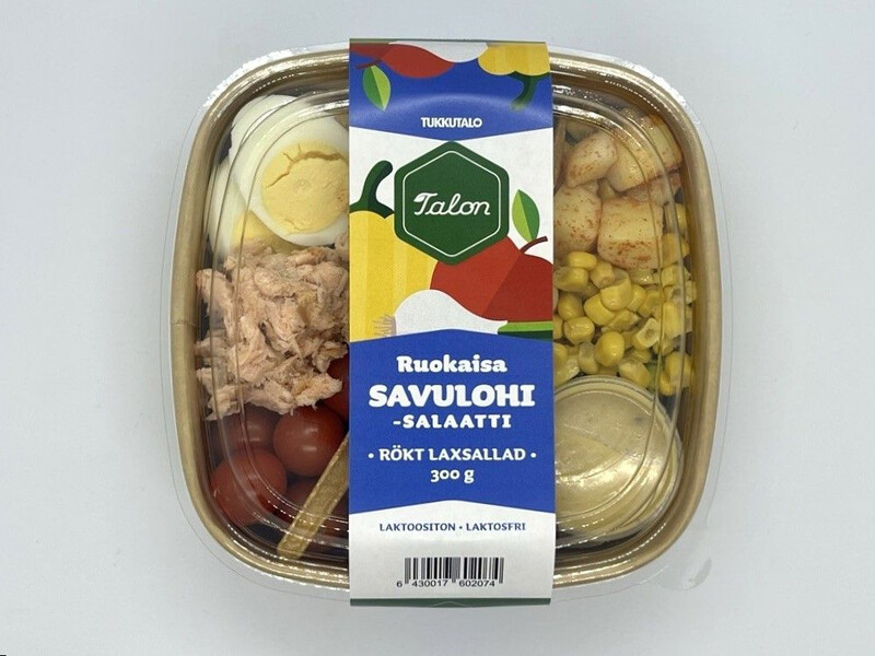 Talon Ruokaisa Savulohisalaatti 300g KRuoka Verkkokauppa