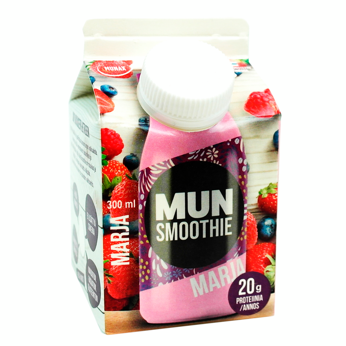 Mun smoothie 300ml marjat