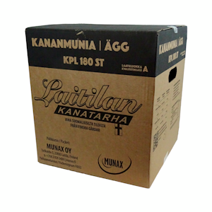 Laitilan Kanatarhan kananmunat vapaa L180 12,2kg