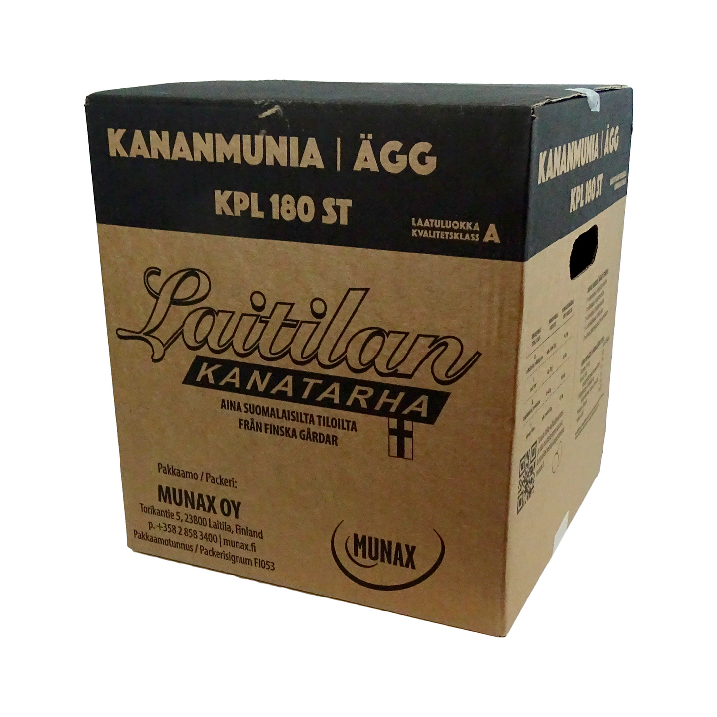 Laitilan Kanatarhan kananmunat virike XL180 14,1kg