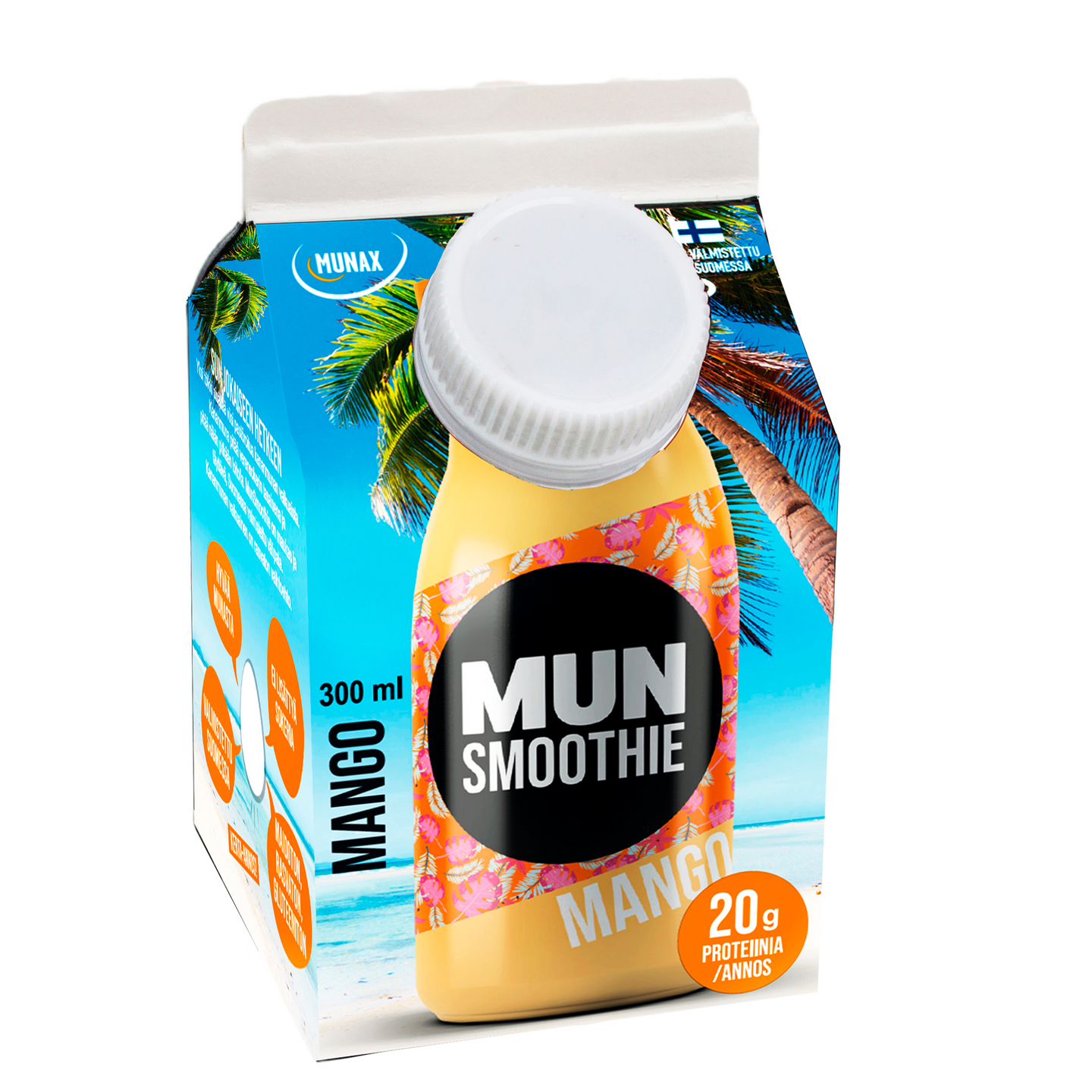 Mun smoothie 300ml mango | K-Ruoka Verkkokauppa