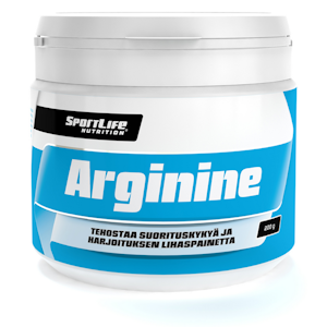 SportLife Nutrition Arginine 200g  L-arginiinijauhe