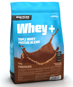 SportLife Nutrition Whey+ 700g suklaa