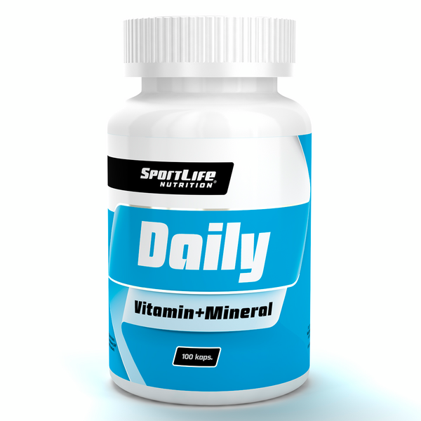 Sportlife daily vitamiini+mine 100 kapselia