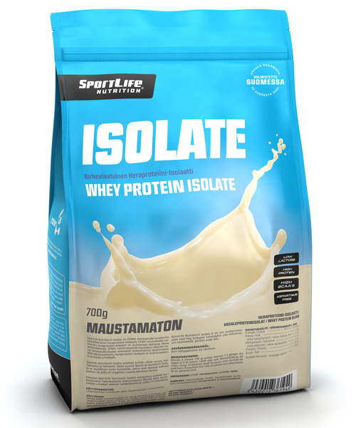 SportLife Isolate 700g maustamaton