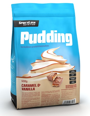 SportLife Nutrition Pudding 500g vanilja-karamelli proteiinivanukas
