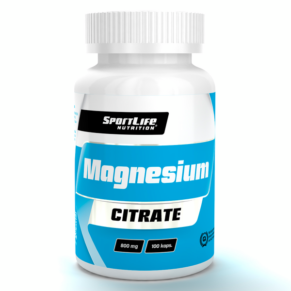 Sportlife magnesium cirate 100 kapselia