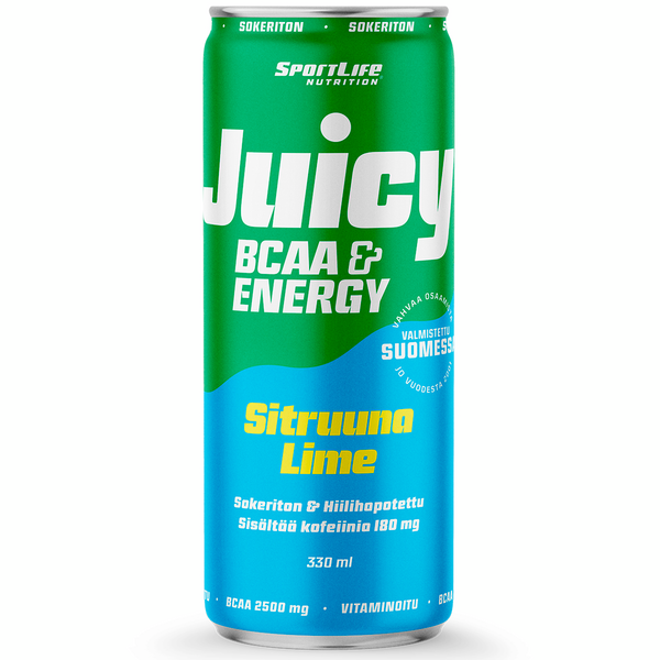 SportLife Nutrition Juicy BCAA 330ml Sitruuna Lime