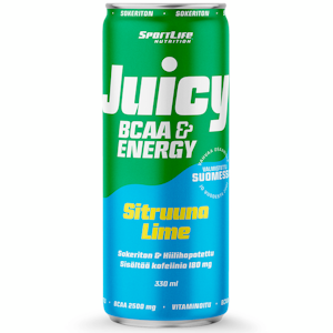 SportLife Nutrition Juicy BCAA 330ml Sitruuna Lime