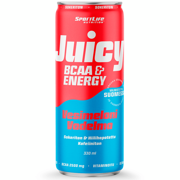 SportLife Nutrition Juicy BCAA 330ml Vesimeloni Vadelma