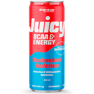 SportLife Nutrition Juicy BCAA 330ml Vesimeloni Vadelma