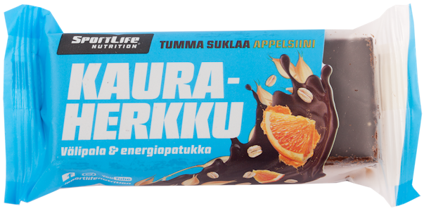 SportLife Nutrition Kauraherkku 70g Tumma suklaa-appelsiini energiapatukka