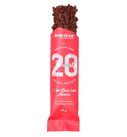 Twenty  proteiinipatukka 55 g Dark Chocolate Heaven