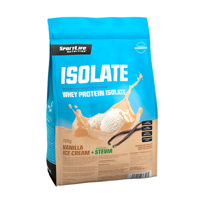 SportLife Nutrition Isolate 700g vanilla ice cream heraproteiini-isolaatti