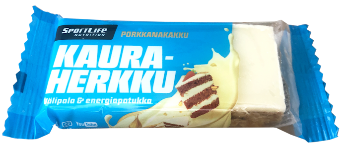 SportLife Nutrition Kauraherkku 70g Porkkanakakku energiapatukka