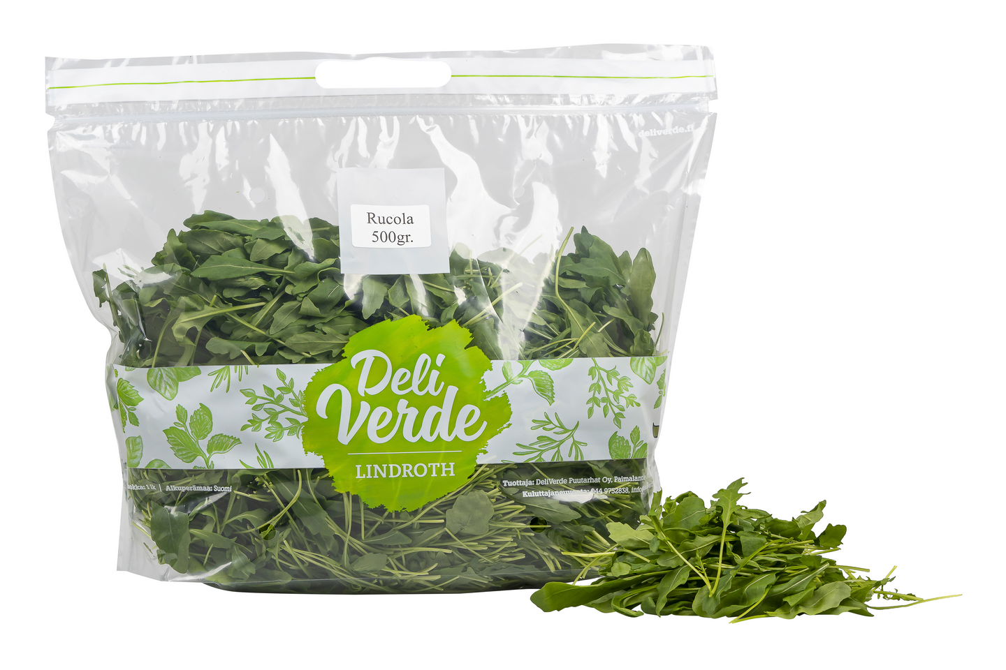 Deliverde Rucola 500g — HoReCa-tukku Kespro