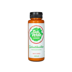 Deliverde salaattikastike 250ml hot chili