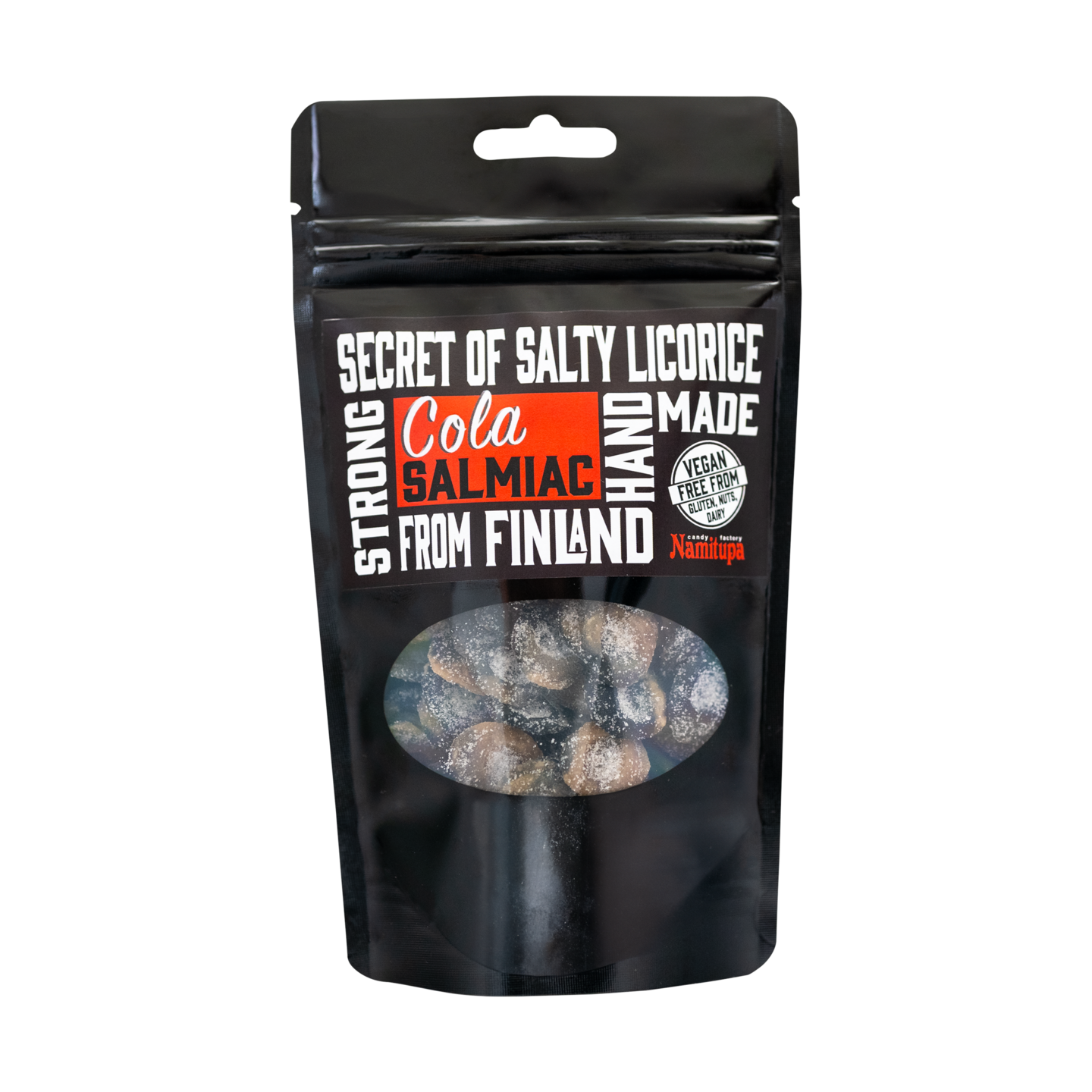 Namitupa Secret of Salty Licorice Colasalmiakki 100g