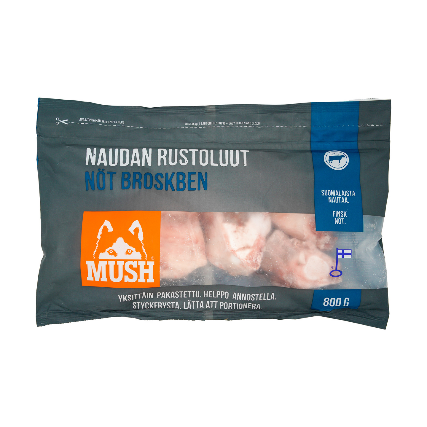 Mush naudan rustot 800g