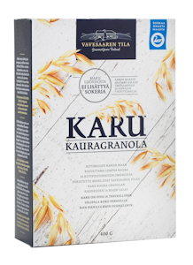 Vavesaaren Karu kauragranola 400g