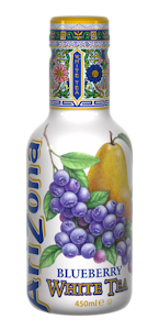 Arizona White Tea Blueberry 0,45l