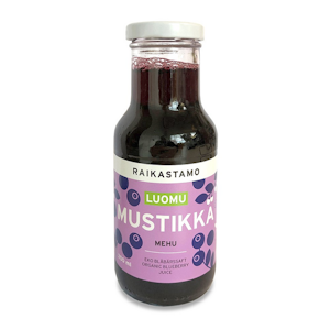 Raikastamo mustikkamehu 250ml luomu