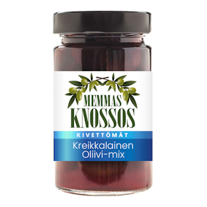 Memmas Knossos kivettömät kreikkalainen oliivi-mix 295g/160g