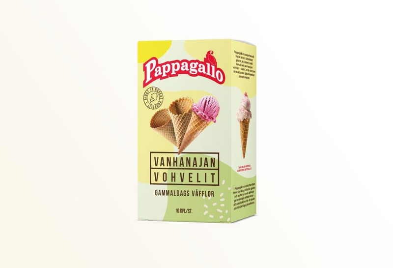 Pappagallo jäätelövohveli 110g