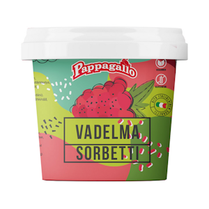 Pappagallo Vadelmasorbetti 0,5 l