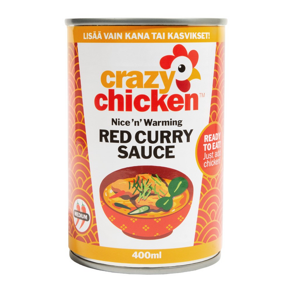 Crazy Chicken Red currykastike 400ml