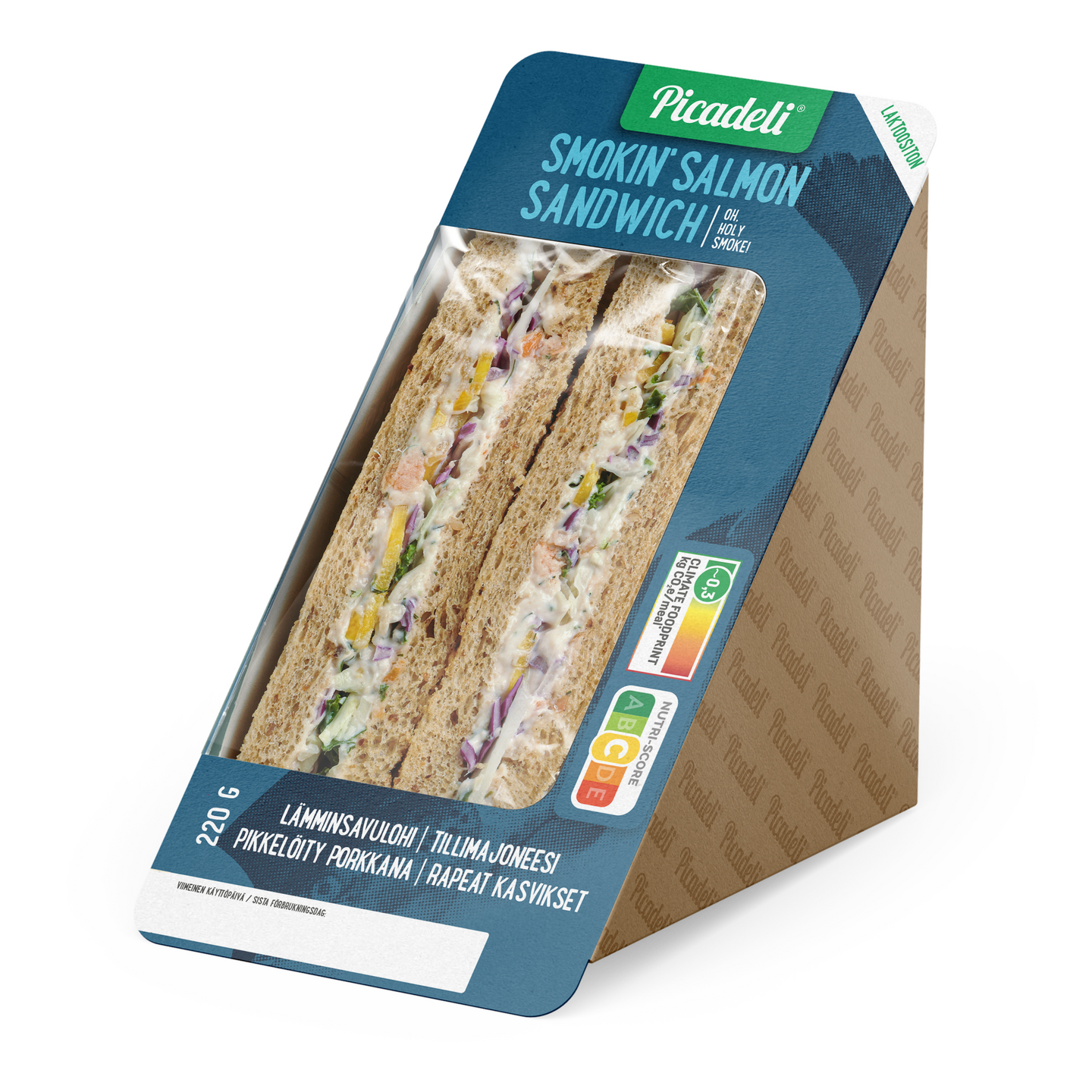 Picadeli smokin salmon sandwich 220 g