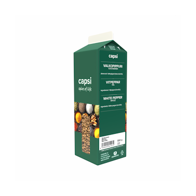 Capsi Valkopippuri kokonainen 550 g