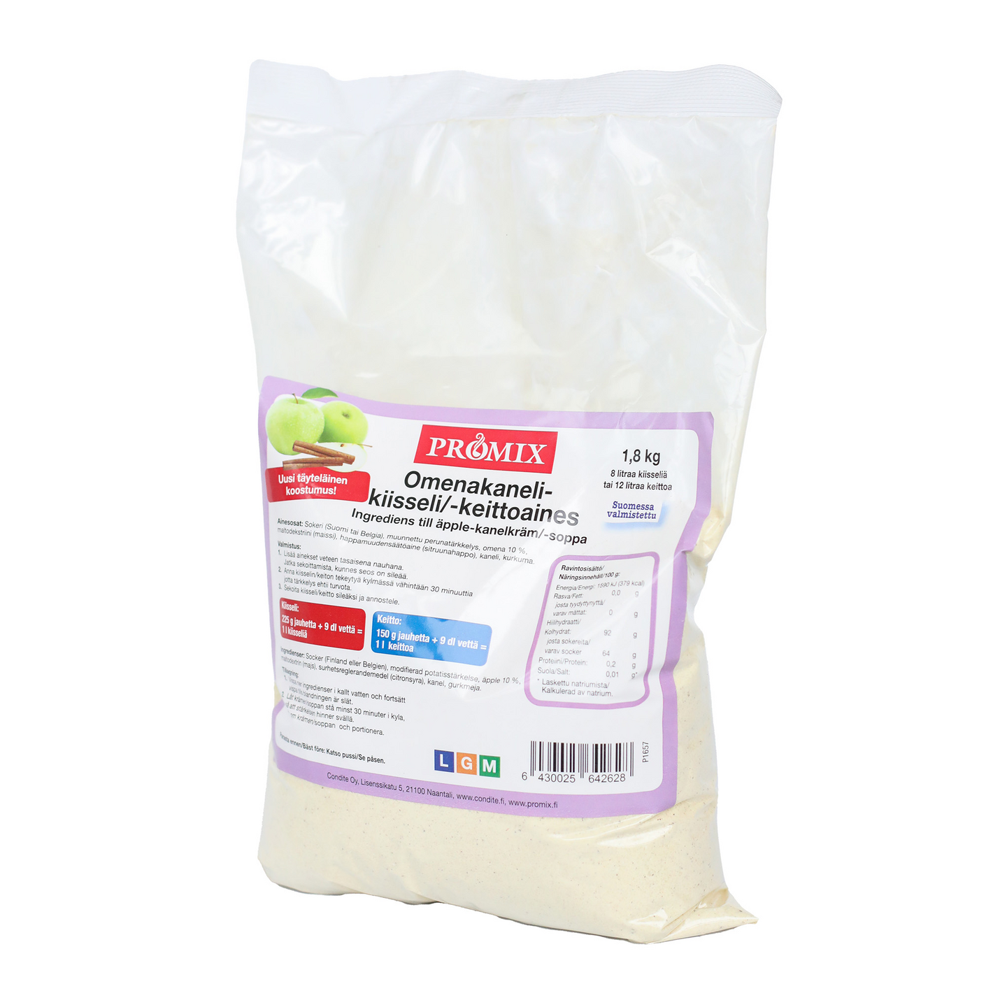 Promix Omena-kanelikiisseli 1,8 kg 8 L